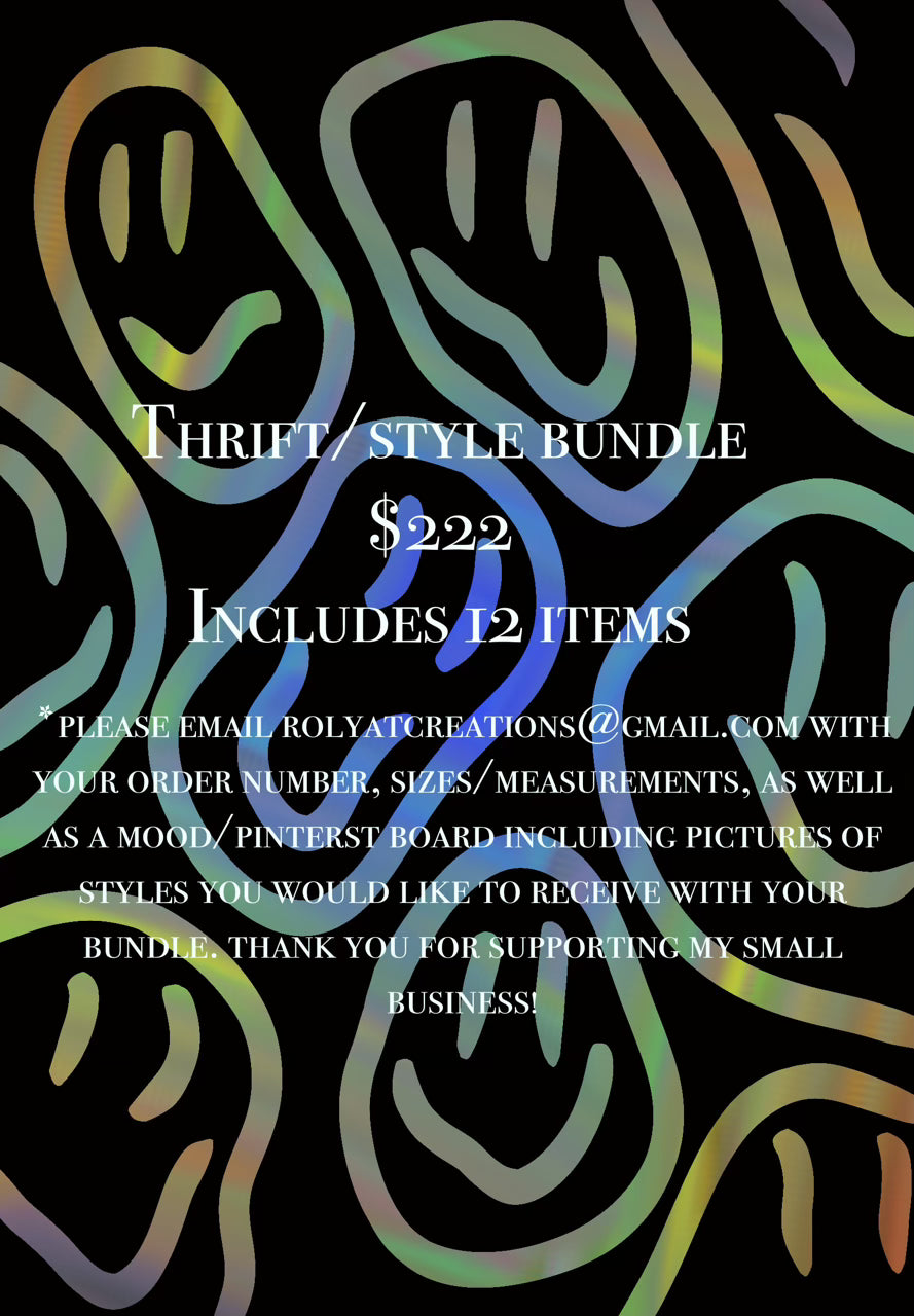 Thrift/style bundles